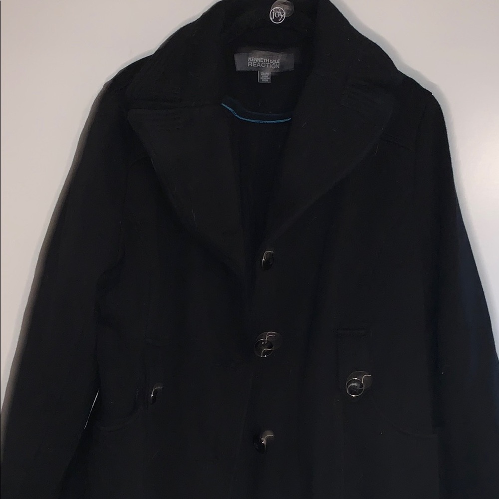 Kenneth Cole Reaction Black Coat